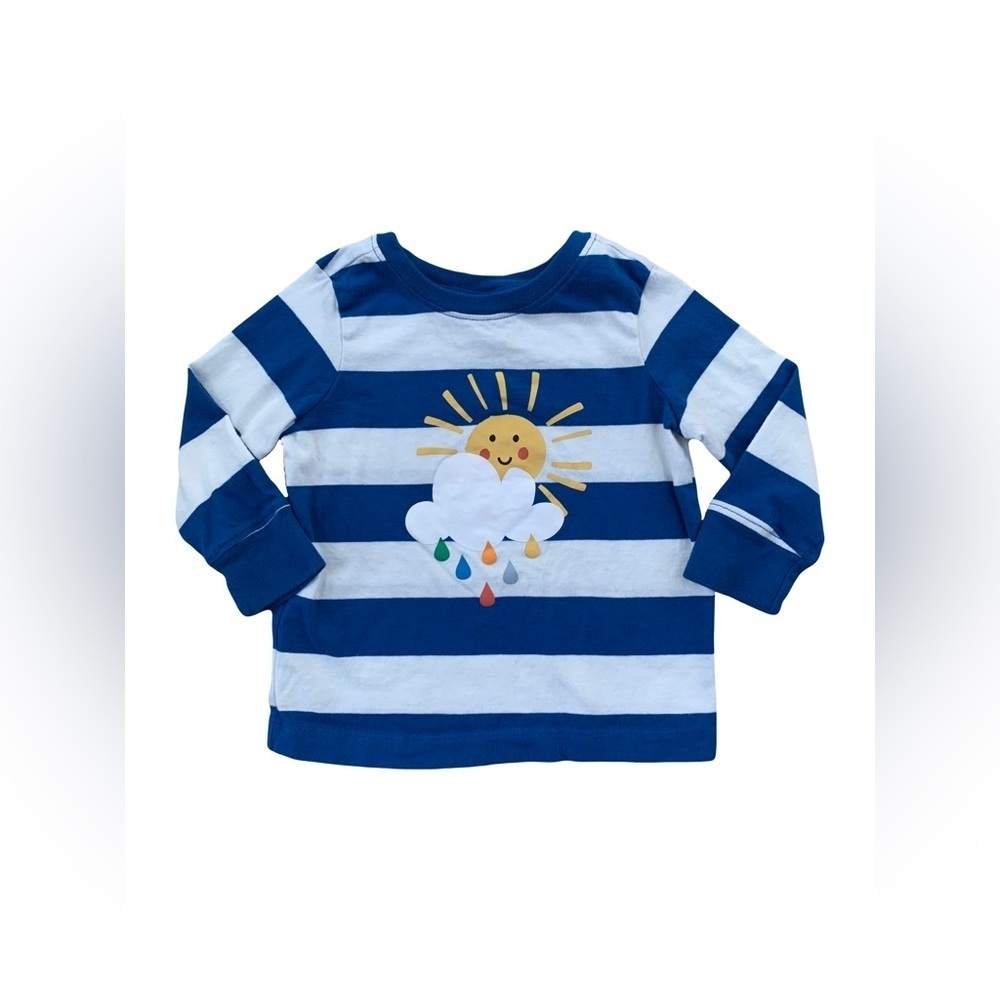 Hanna Andersson Size 85, 2T, Sun and Rain Graphic Tee